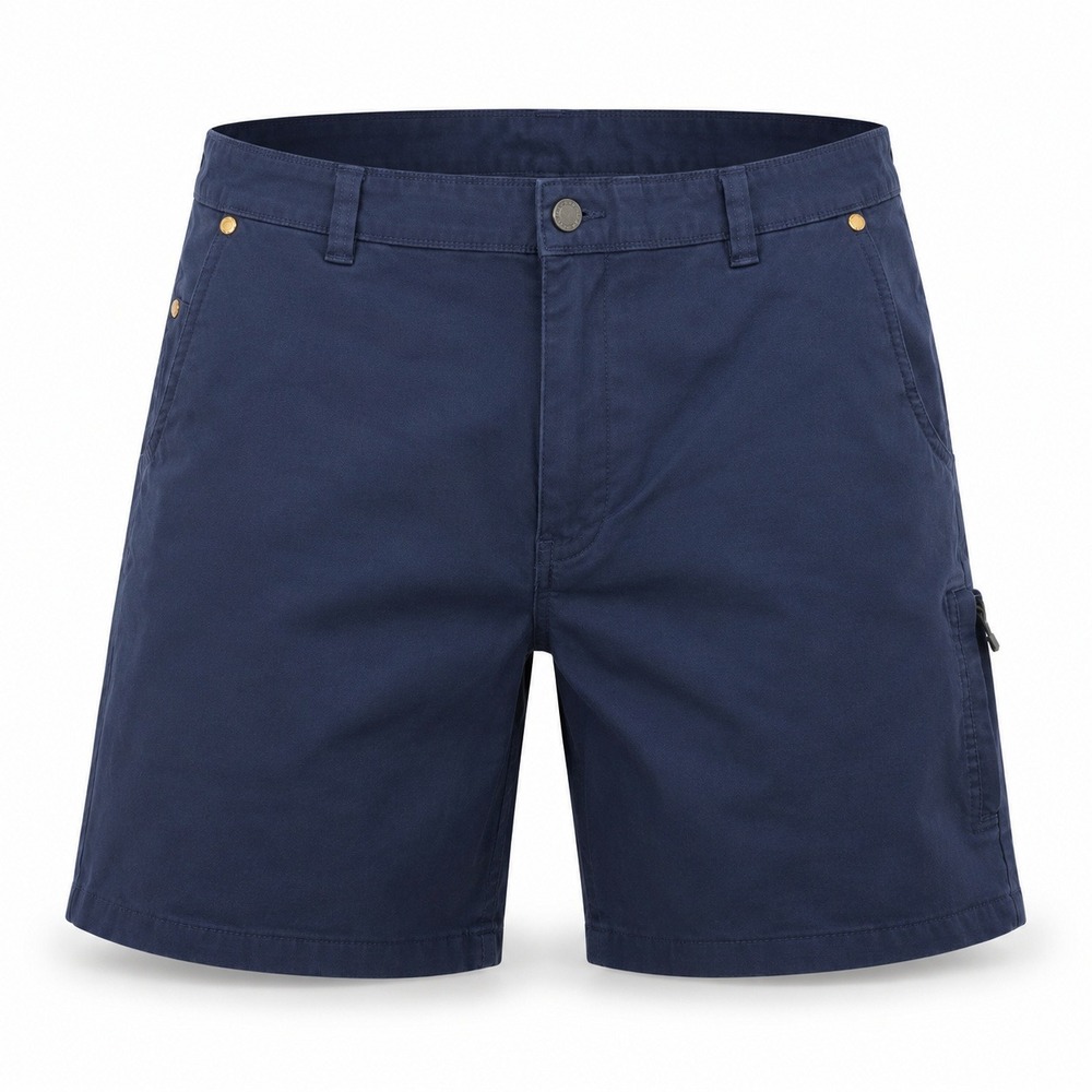Merrell‎ Hiking Cargo Shorts Mens 38 Navy Blue Stretch Nylon 1863723 G0125-01